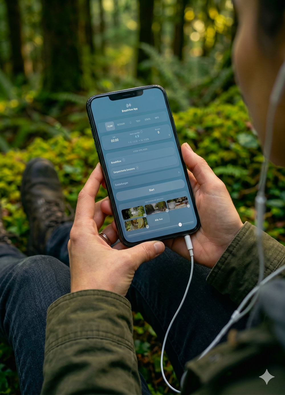 Breathflow App erleben